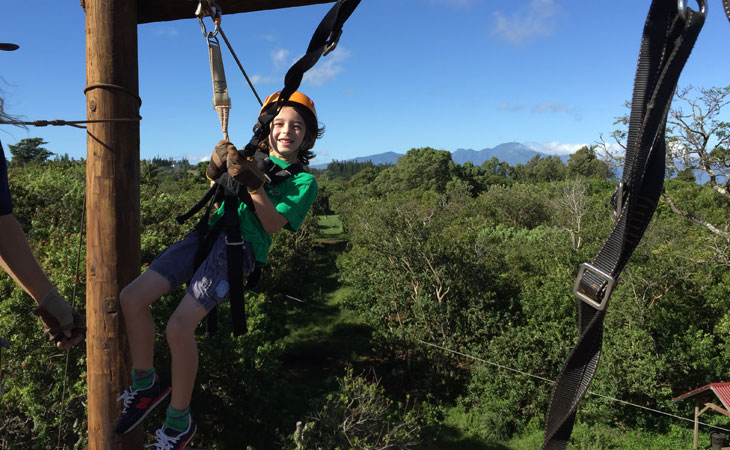 maui zipline tour on the north shore