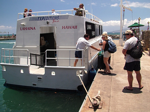 boat trips from maui to lanai