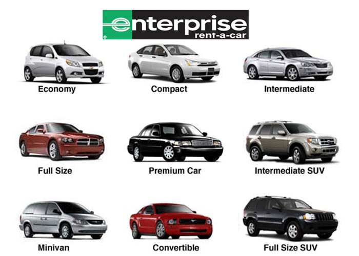 Enterprise Standard Suv List 2025 Larry Song